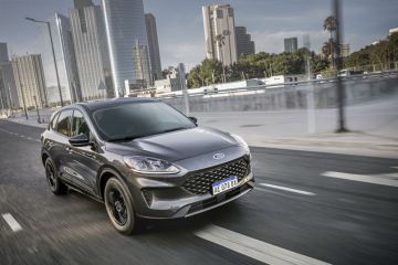 Vista Exterior del Nueva Kuga Híbrida